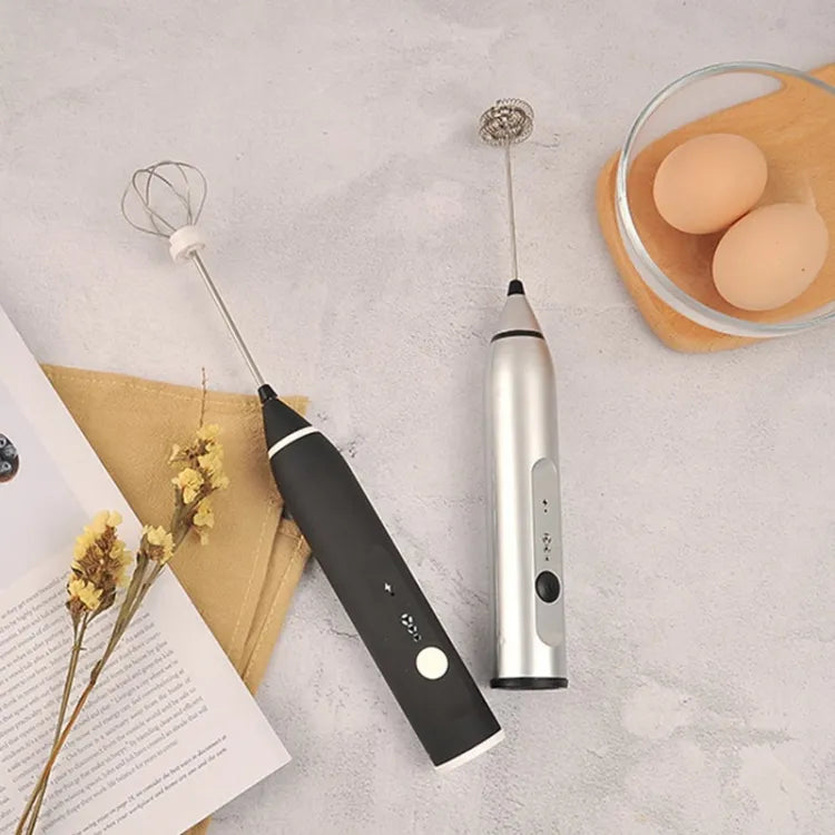 Rechargeable Electric Egg Beater Coffee Stir Baking Tool